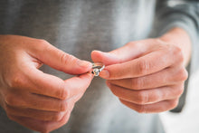 Load image into Gallery viewer, Silver ring 'I should be Crying but I just Can't let it Show'