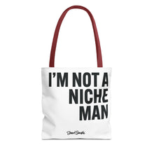 Load image into Gallery viewer, NOT A NICHE MAN - Canvas Tote