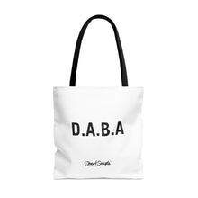 Load image into Gallery viewer, D.A.B.A. Large Tote Bag