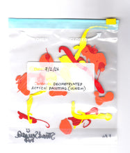 Load image into Gallery viewer, Deconstructed Action Painting (warm)