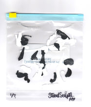 Load image into Gallery viewer, Deconstructed Action Painting (monchrome)