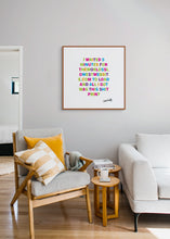 Load image into Gallery viewer, SHIT PRINT